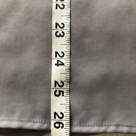 All Saints Heny Top Gray Left Knot Detail Size 2 - Picture 15 of 16